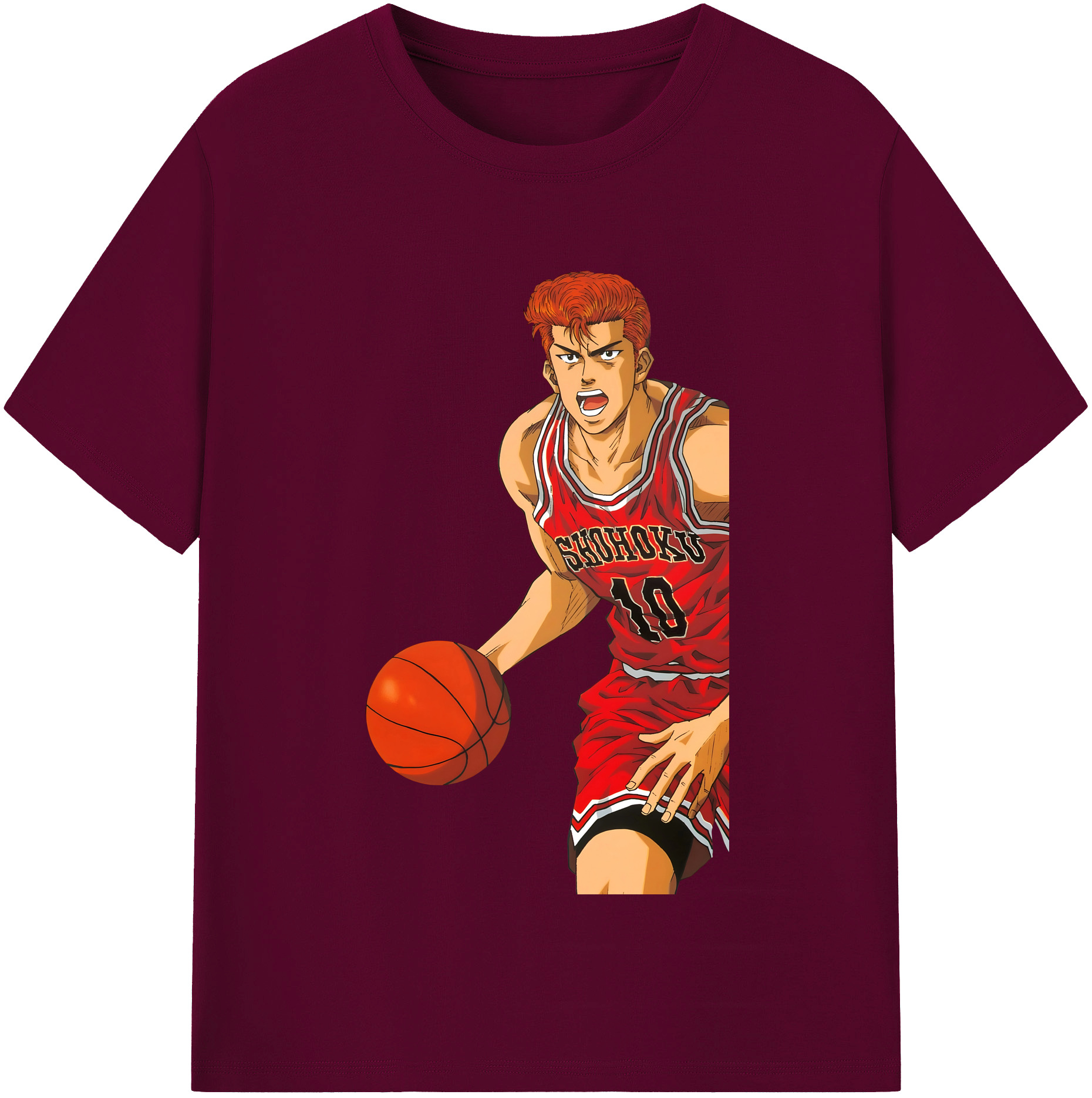 （画像用） SLAM DUNK／スラムダンク レディースカジュアルプリントTシャツ（綿100％）